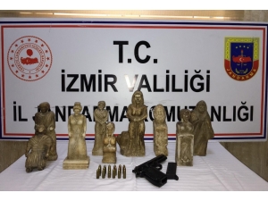 İzmir’de Tarihi Eser Kaçakçılarına Operasyon: 3 Gözaltı
