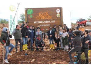 ‘Kalk Gidelim’ Dizi Ekibinden Hatıra Ormanı