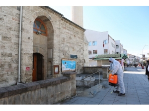 Bolu’da, Koronavirüse Karşı Dezenfekte Çalışması Yapıldı