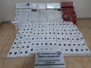 Gaziantep’te Bin 800 Paket Kaçak Sigara Ele Geçirildi