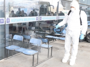 Otogarda Koronavirüs Önlemi