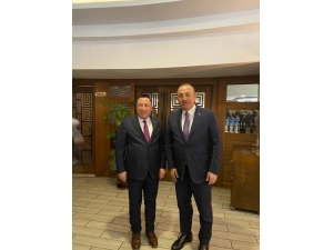 Başkan Beyoğlu Bakan Çavuşoğlu İle Görüştü