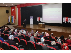 Hacılar’da “Medeniyetin İnşasında Kadın Ve Üretim” Programı Düzenlendi