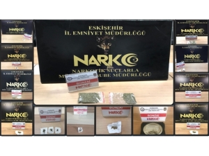 Eskişehir’de Uyuşturucu Operasyonu, 8 Gözaltı