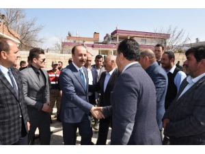 Vali Erin Bozova’da İncelemelerde Bulundu