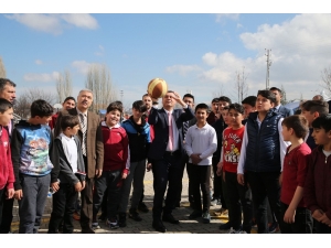 Milli Sporcular Gölbaşı’nda Öğrencilerle Buluştu