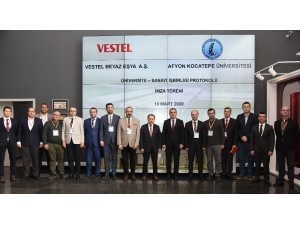 Vestel Beyaz Eşya, Afyon Kocatepe Üniversitesi İle İş Birliği Protokolü İmzaladı