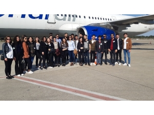 Alkü’den Antalya Havalimanına Teknik Gezi