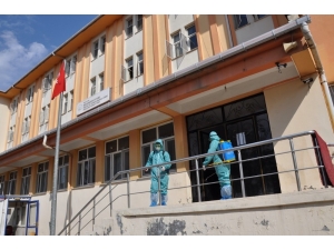 Cizre’de Dezenfekte Çalışmaları