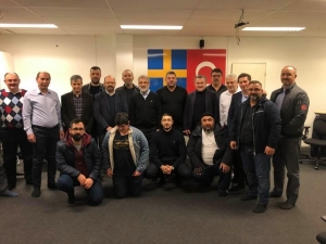 Osman Aşkın Bak Ve Taner Yıldız Stockholm’de Gurbetçilerle Buluştu