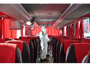 Pendik’te Korona Virüse Karşı Dezenfekte Çalışmaları Yapılıyor