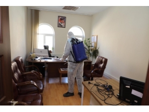 İncesu’da Ortak Kullanım Alanları Dezenfekte Edildi