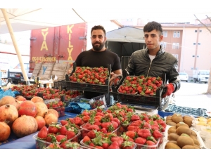 Bahar Meyveleri Tezgahlardaki Yerini Aldı