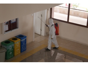 Kilis’te Dezenfekte Çalışmaları Sürüyor