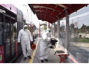 Malatya’da Toplu Taşıma Araçları Her Gün Dezenfekte Ediliyor