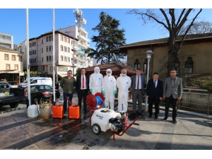 Sinop’ta Korona Virüsüne Karşı Dezenfekte Çalışmaları