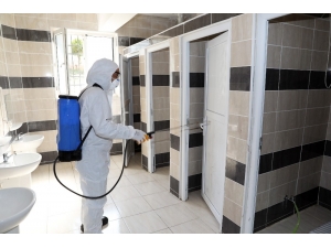 Mudanya’da Ortak Kullanım Alanlarında Korona Virüs Tedbiri