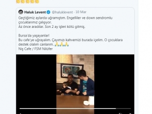 Haluk Levent Çağrı Yaptı, Bursa’daki O Kafe Doldu Taştı