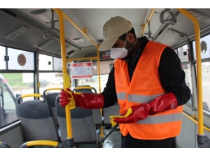 Kahta’da Toplu Kullanım Alanları Dezenfekte Ediliyor