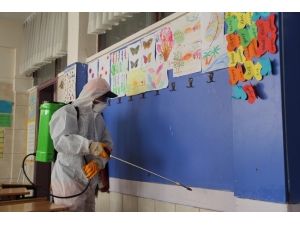 Çorum’da Okullar İlaçlanıyor