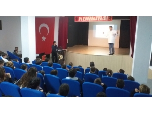 Başhekim Arıcı Öğrencilere Koronavirüsü Anlattı