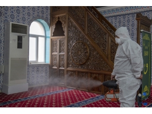Mersin’de Koronaya Karşı Dezenfeksiyon Çalışmaları Yapılıyor