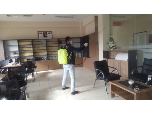 Diyarbakır’da Dezenfekte Çalışmaları Devam Ediyor