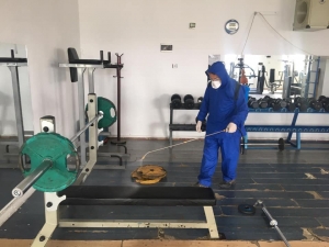 Yenişehir Koronaya Karşı Dezenfekte Ediliyor