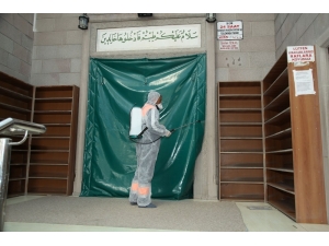 Gölbaşı’da Camiler Dezenfekte Edildi