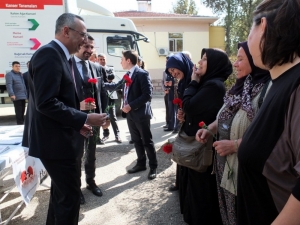 Mobil Kanser Tarama Aracı Sivrihisar’da