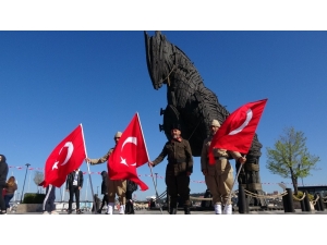 Şehitler İçin 510 Bin Adım Atarak Çanakkale’ye Geldi