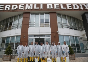 Erdemli’de ’Koronavirüs’ Tedbirleri Sürüyor