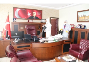 Akşehir Belediyesinden Dezenfeksiyon Çalışmaları