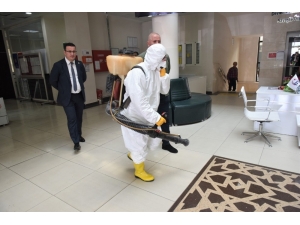 Mustafakemalpaşa Önce Yıkanıyor, Sonra İlaçlanıyor