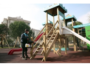 Nilüfer’de Salgına Karşı İlaçlama