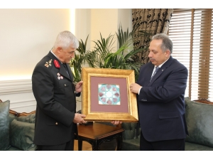 Jandarma Genel Komutanı Çetin’den Yalçın’a Ziyaret