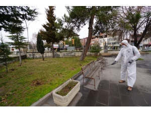 Turhal’da Korona Virüs Temizliği