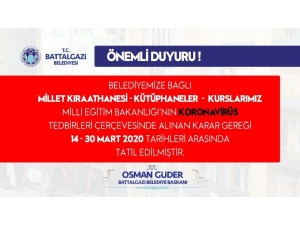 Malatya’da Korona Virüs Tedbirleri