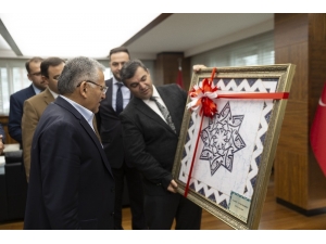 Kaymek A.ş.’den Başkan Büyükkılıç’a Tıp Bayramı Ziyareti