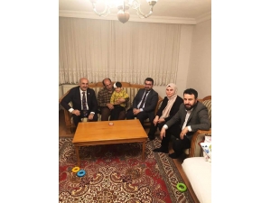 Ak Parti İl Başkanı Gür Ankara’da Tedavi Gören Ahmet’i Ziyaret Etti