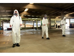 Aliağa’da Dezenfekte Çalışmaları Aralıksız Sürüyor