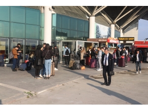 Bolu’da Okulların Tatili Otogarda Yoğunluk Oluşturdu