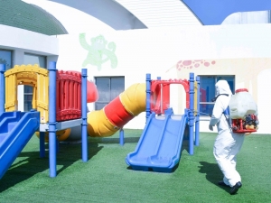 Eğitim Kurumları Korona Virüse Karşı Dezenfeksiyon İşlemlerini Aksatmıyor