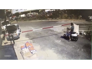 Motosiklet Sürücüsünün Talihsiz Anı