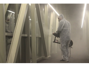 Sabiha Gökçen Havalimanı Korona Virüse Karşı Dezenfekte Edildi