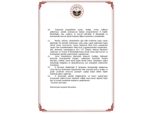 Kırklareli Valiliği’nden Korona Virüs Kararları