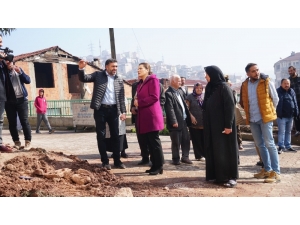 Mahalle Sakinleri, Başkan Hürriyet’e Teşekkür Etti