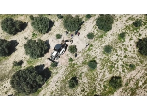 Manisa’da Kaçak Definecilere Drone İle Suçüstü