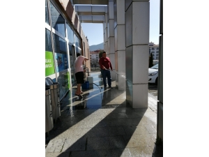 Kızılcahamam’da Termal Tesis Dezenfekte Edildi