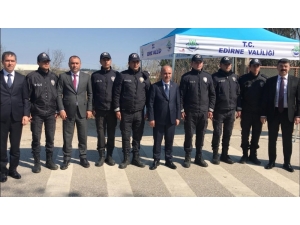 Emniyet Genel Müdürü Mehmet Aktaş Pazarkule’de